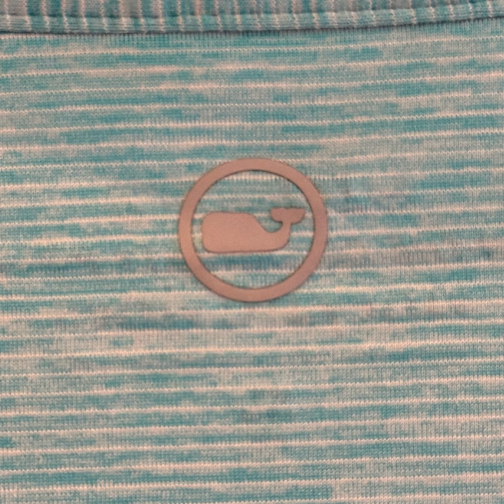 Vineyard Vines On-The-Go Sankaty Polo Youth XL Teal Performance - Picture 5 of 5